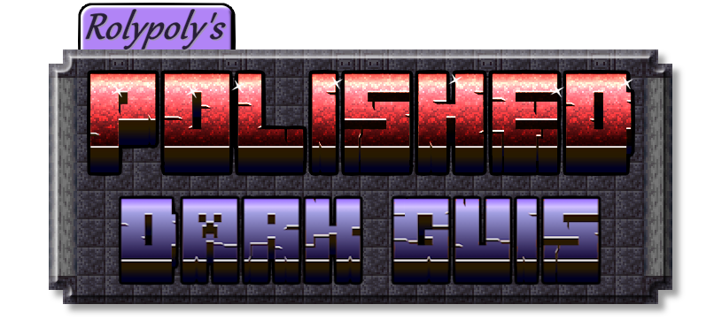 splash image saying Polished Dark GUI