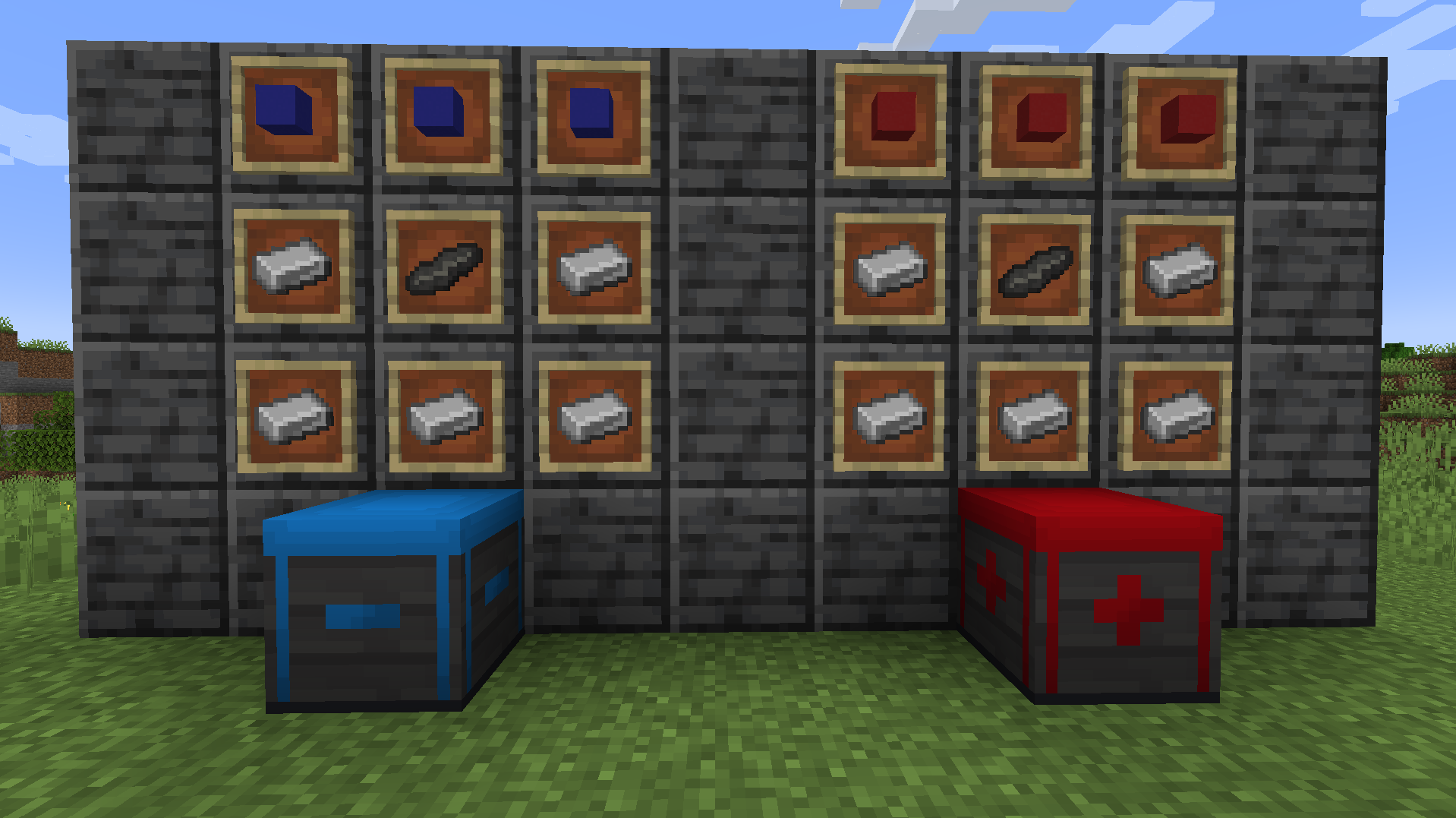 Using magnetite shards you can also make magnets