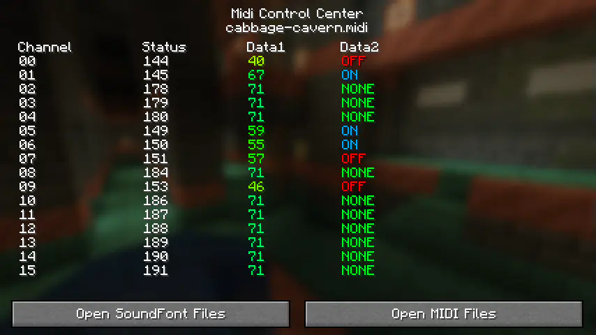 Midi Controll Center