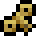 A brass wind-up key