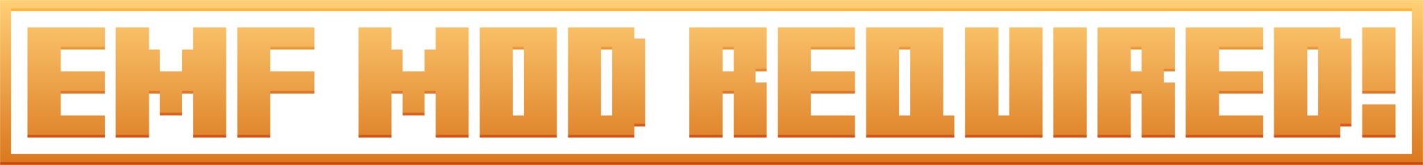 EMF Minecraft mod logo
