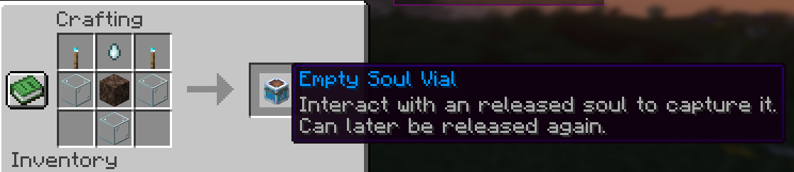 Crafting a Soul Vial