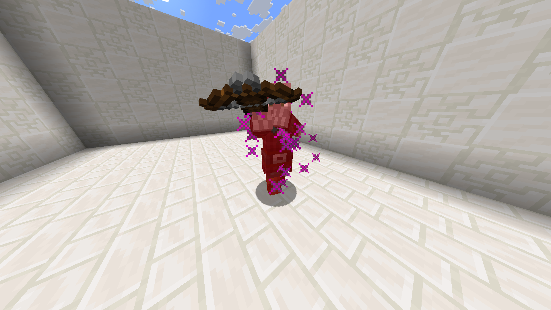 Changes critical hit to pink