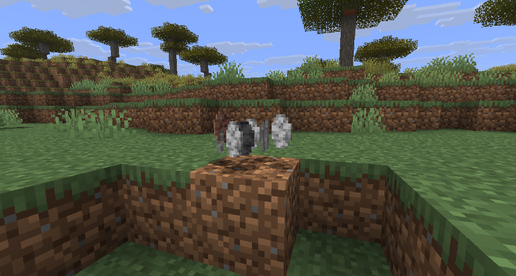 Pebbles Spawned by Shift + Right Clicking
