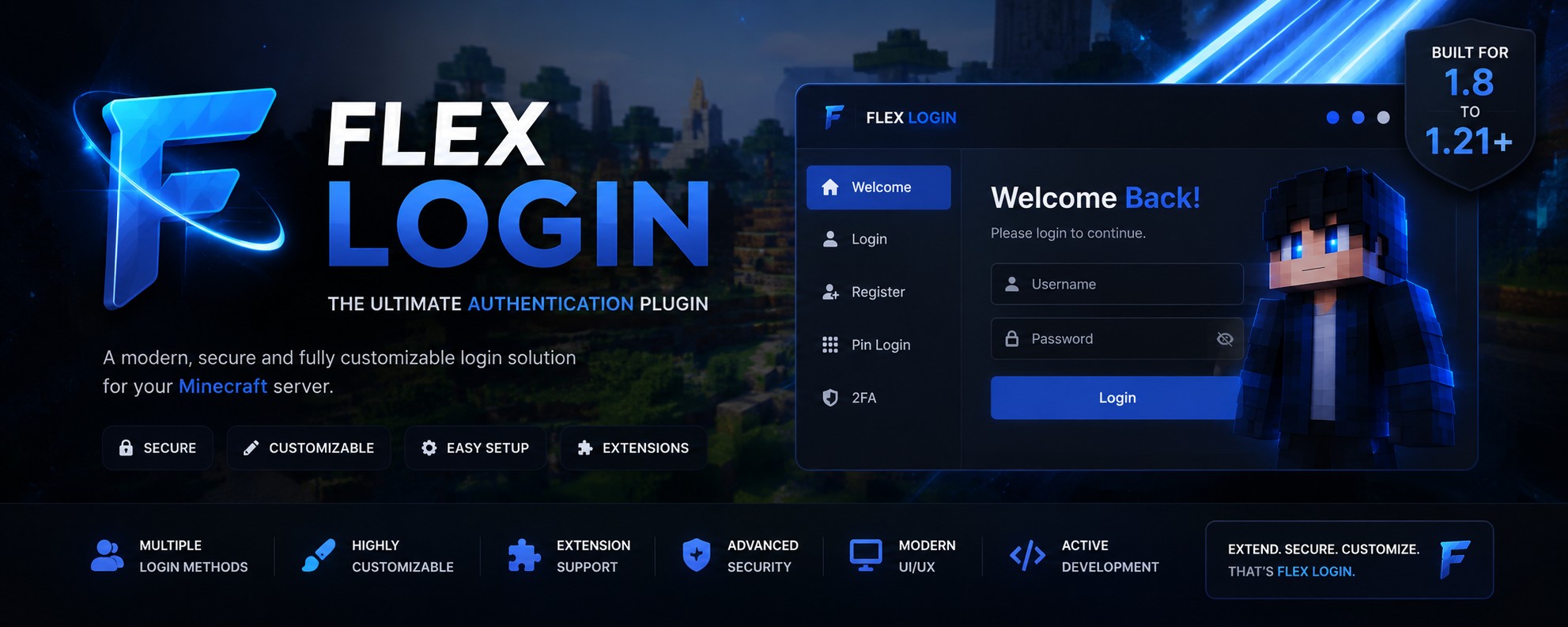 Flex Login