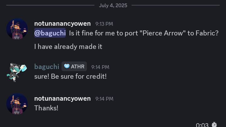 Developer permission