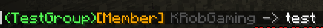 group in chat