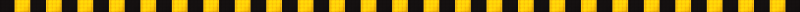 A yellow and black striped line