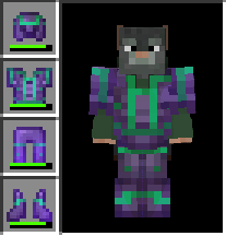 There is no helmet visible on me, even tho I have equipped one
