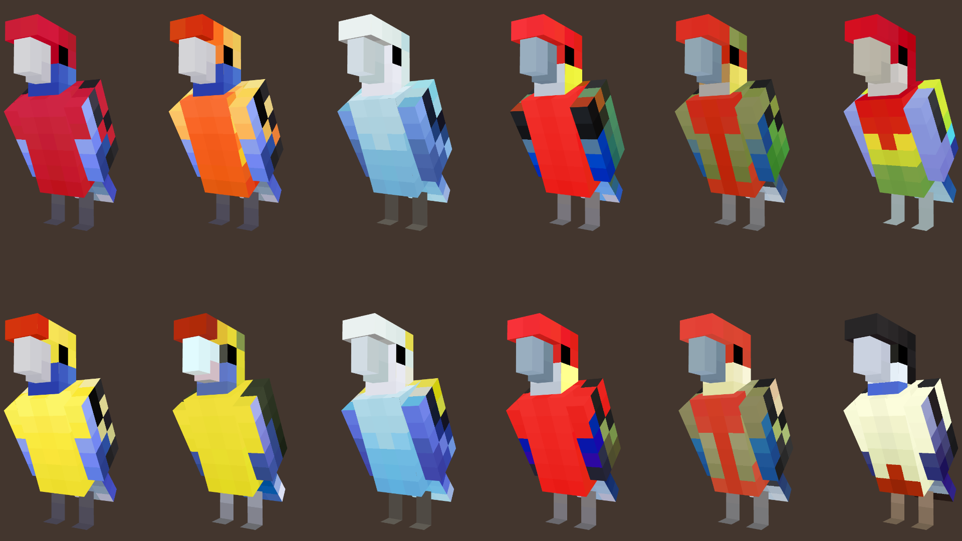 Rosella Parrot Variants