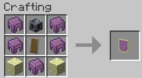Shulker Shield Recipe