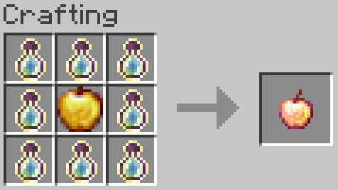 Enchanted Golden Apple Crafting