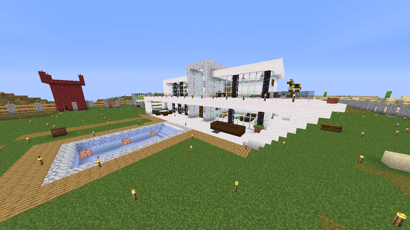 Modern House with this Shader