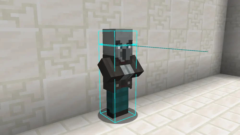 Changes the hitbox color to aqua