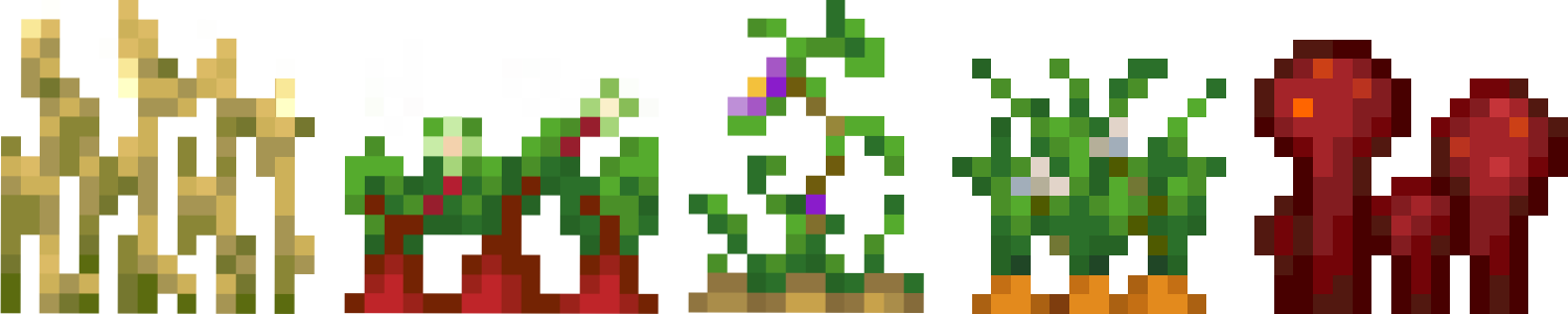 All 5 Flowering Crops
