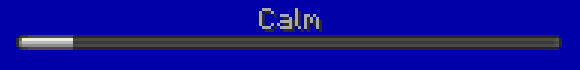 example of stress bar in calm state