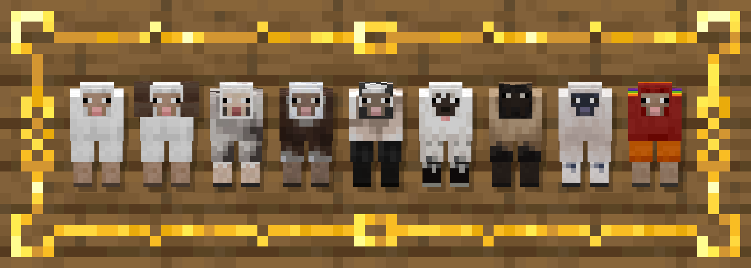 All Sheep Variants