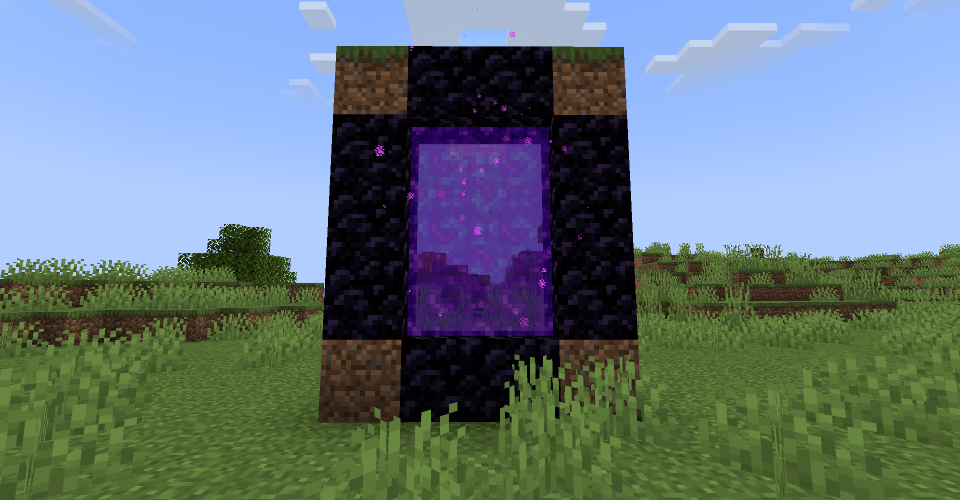 Superflat Dimension Portal