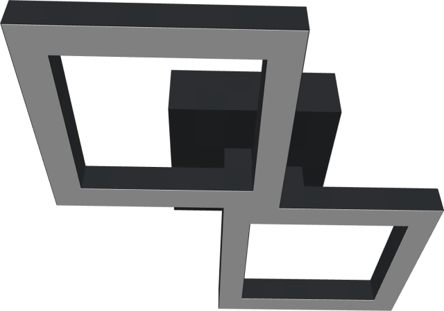 Cube Ceiling Light