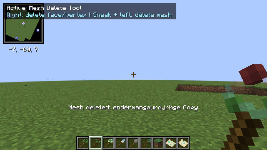 Mesh deleted