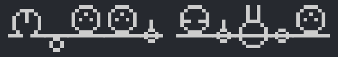 "Galli Pixel" written with the GalliPixel font