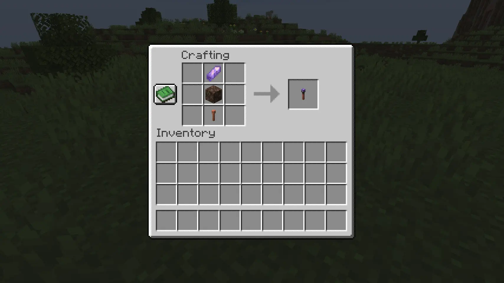 crafting recipe for the revive rod