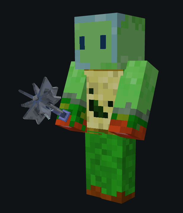 3D Flanged Mace Ver.1.0