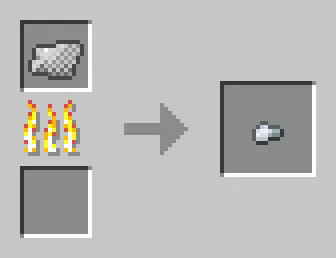 Smelting chain mail into iron nugget