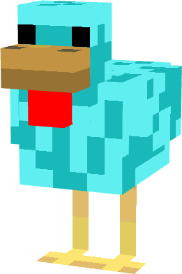 Diamond Chicken - Minecraft Mod