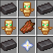 Crafting Recipe for the Zombie Spawn Egg