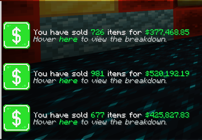 Original Sell Messages