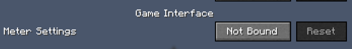 Control Settings