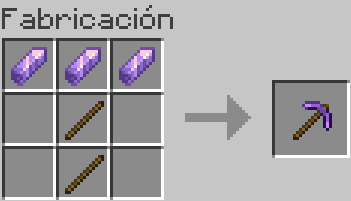 Amethyst Pickaxe Recipe