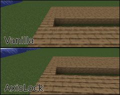 AxisLock on action
