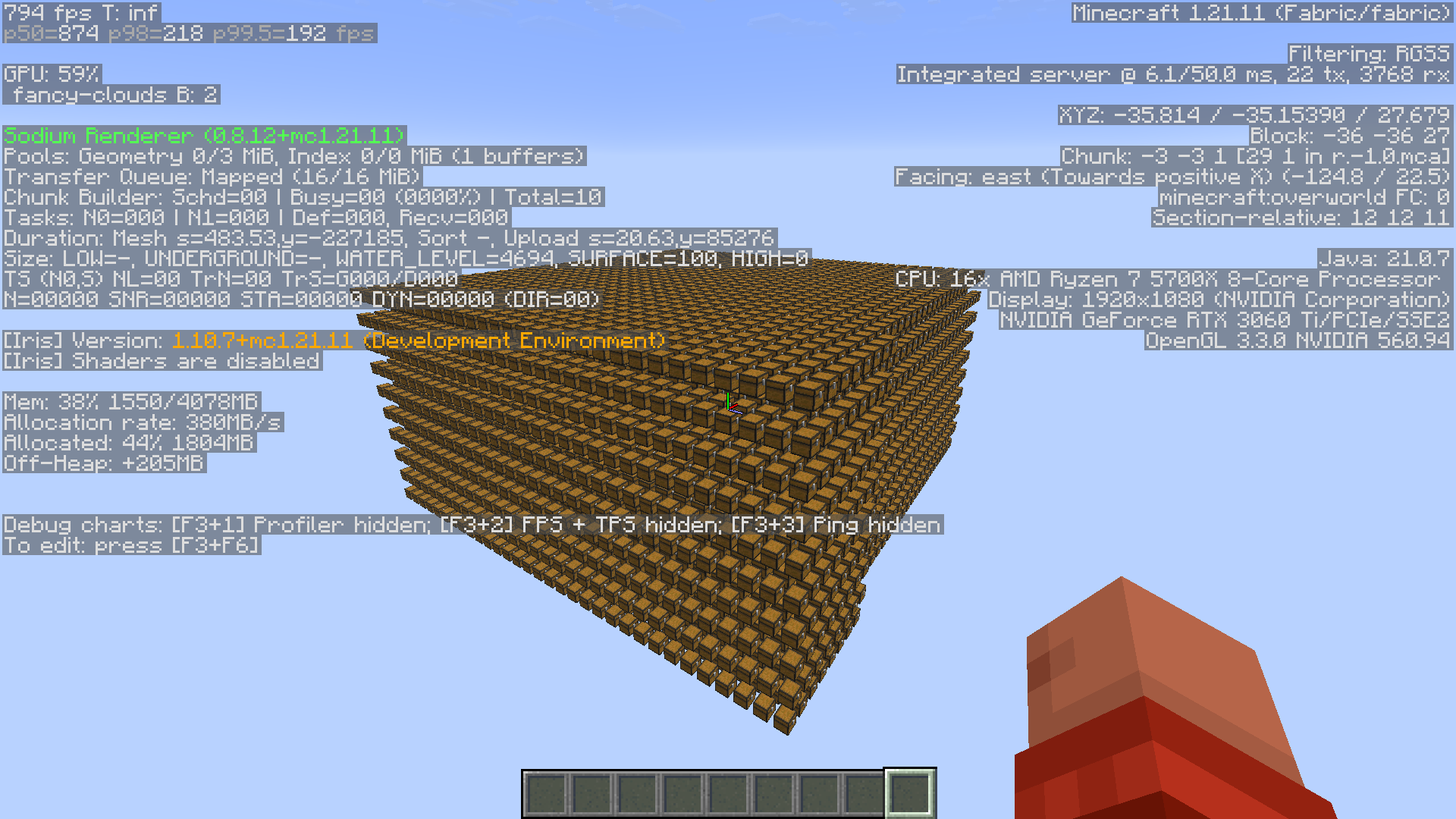 Optimization showcase