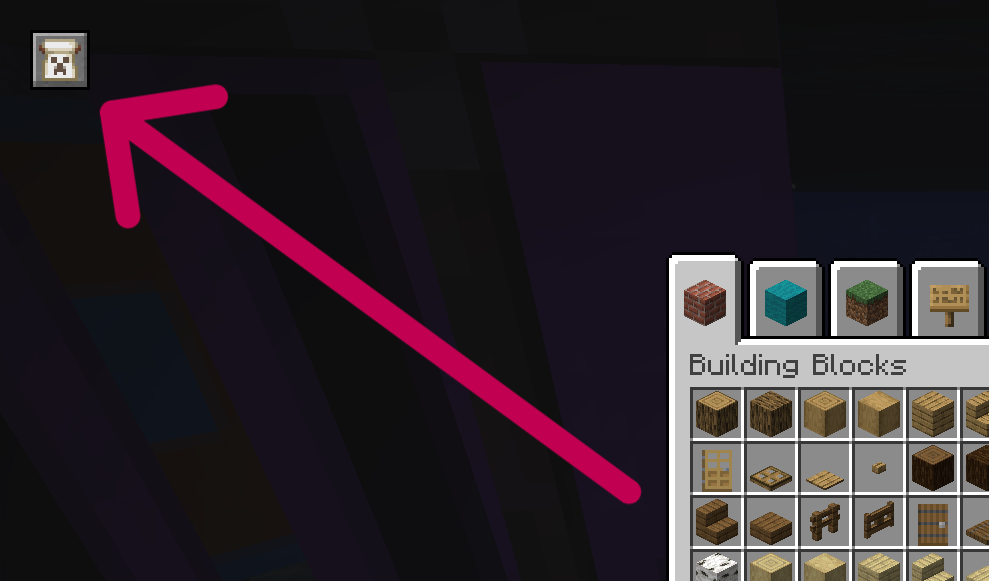 Menu button