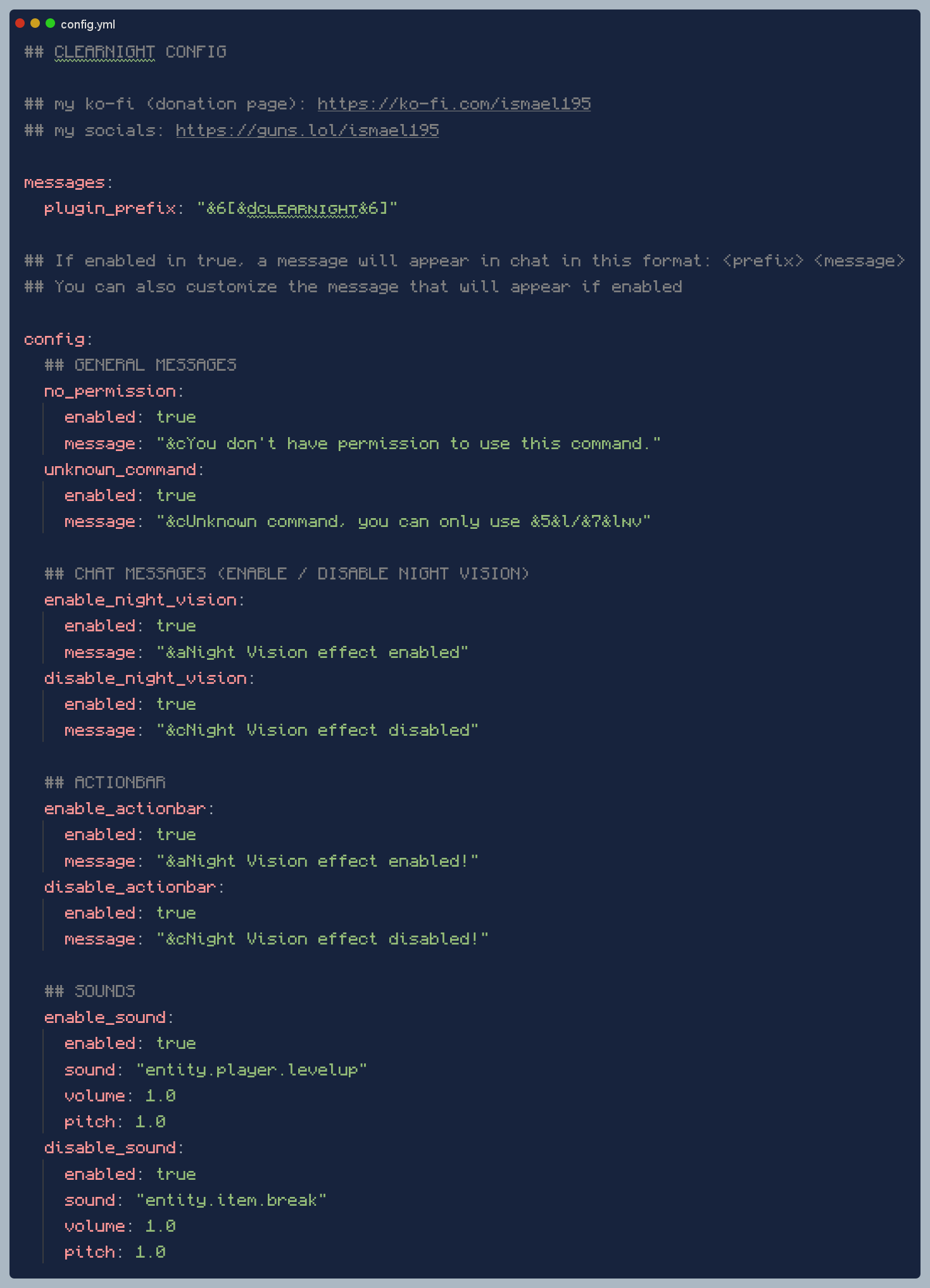 configfile