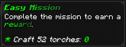 Default easy mission