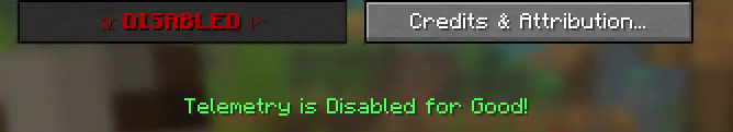 Telemetry FULLY Disabled