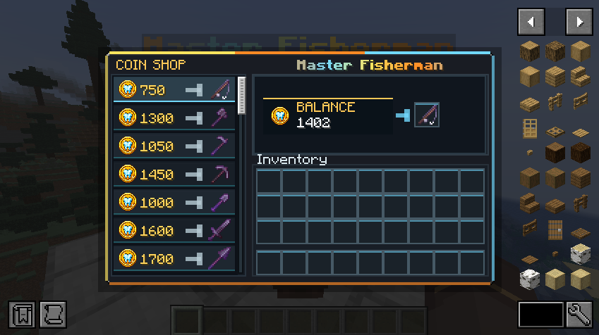 Fish O Meter - Master Fisherman Trade Interface