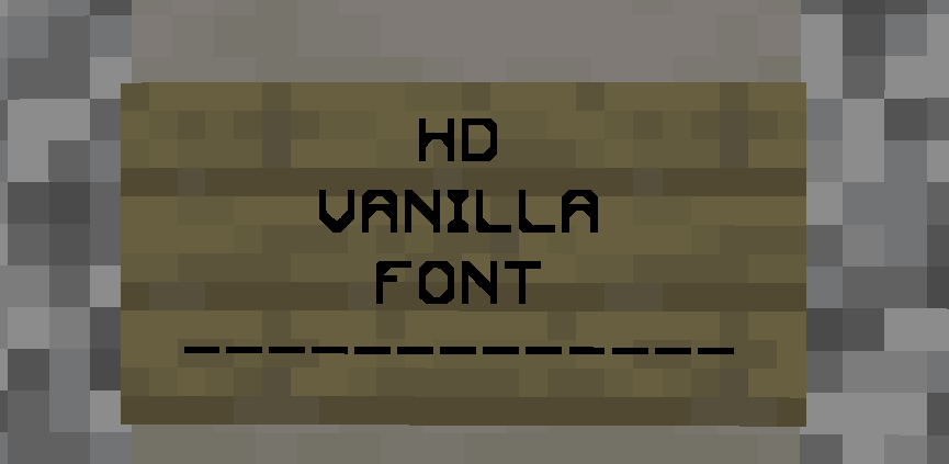 sign showing font