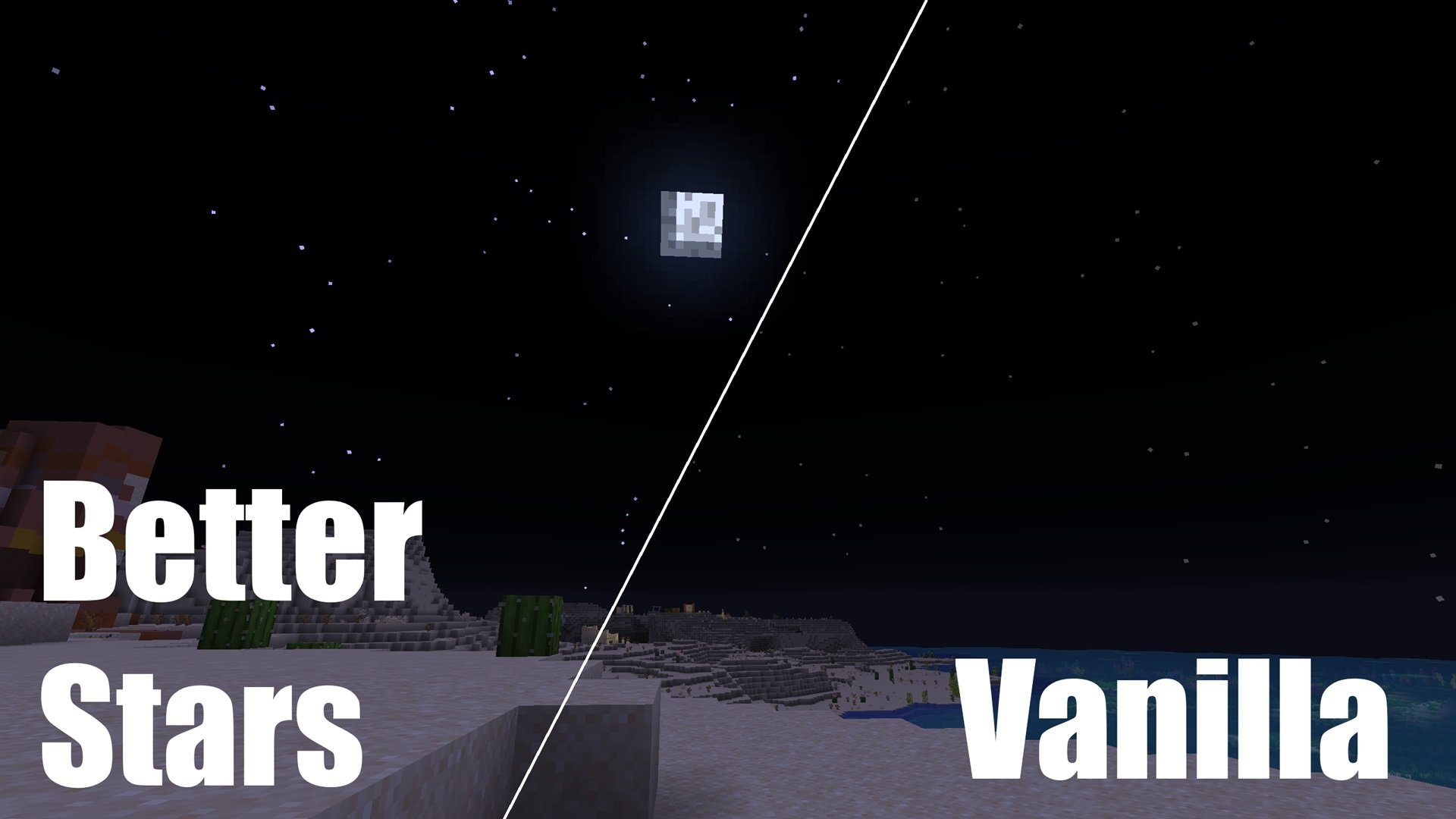 Comparison with vanilla stars