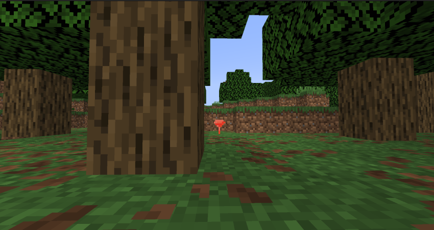 You can find mushrooms all around the forest biomes.