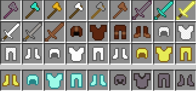 this is most of the remade textures 
