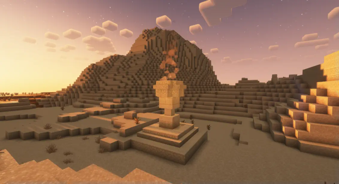 The crypts outside