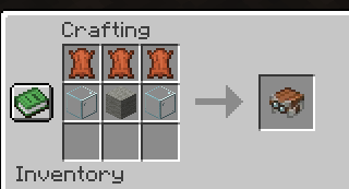 Crafting recipe for Harness