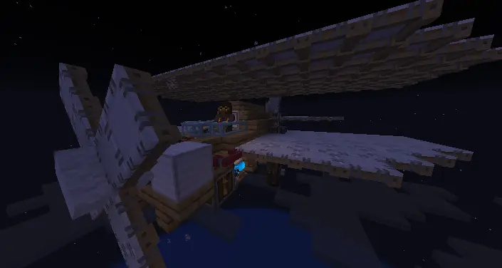 A natural spawning assembled airplane