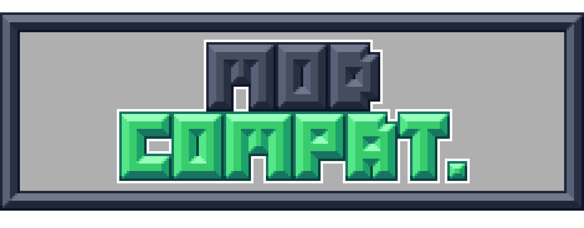 Title Card displaying the text, Mod Compat.
