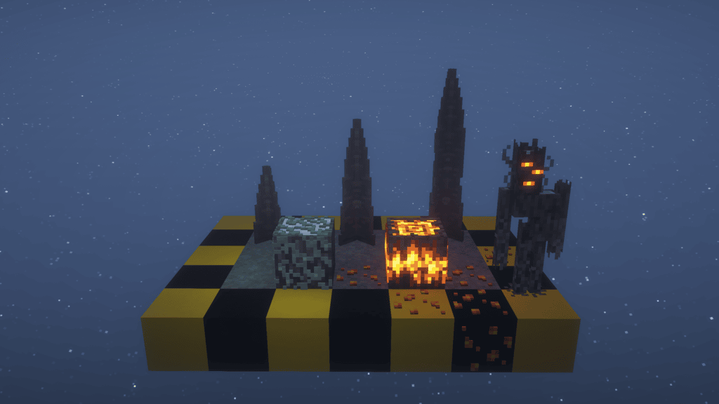 A showcase of all the blocks added in the 1.6.0 update