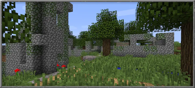 broken village